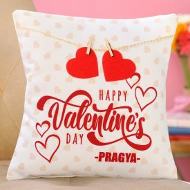 Valentine pillow covers painted,