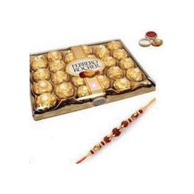 24 pcs Ferrero Rocher with Rakhi