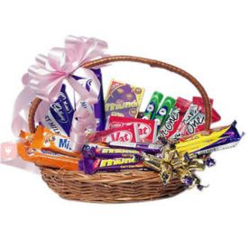 Basket of 20 Mixed chocolates