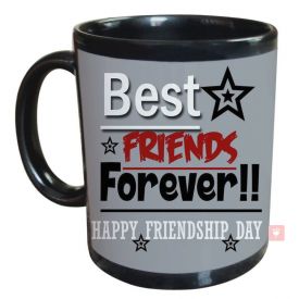 Best Friend forever Black Mug