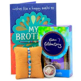 Evil Eye Rakhi & Celebrations Hamper