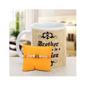 Lovely Mug And Rakhi