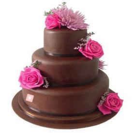 3 Tier Chocolate Cakes