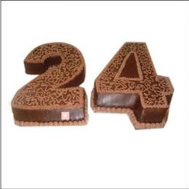 Chocolate Number Cake