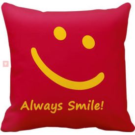 Smile cushion cover
