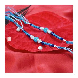 Set Of Two Attractive Rakhis