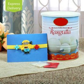 Kids Rakhi Rasgulla Hamper