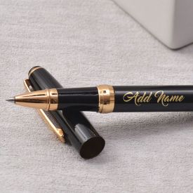 Unique Black Personalized Metallic Pen