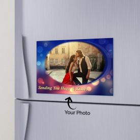 Hugs N Kisses Personalized Magnet