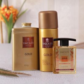Yardley Gold Talc Deo And Aftershave