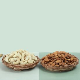 Dry fruits Almonds - 250 grams,Cashews Nuts - 250 grams