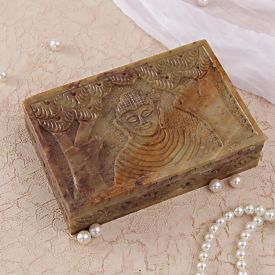 Buddha Embossed Jewelry Box