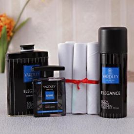 An Attractive Gift Set Hamper for Men