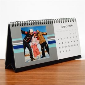 Merry Cheers Personalized New Year Desk Calendar