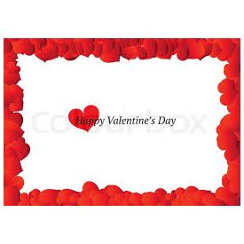 heart shape photo frame