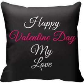 Happy Valentine day Cushion Cover