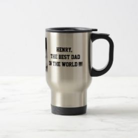 Best dad of the world steel mug