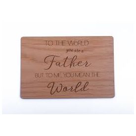 Father's Day Personalized Plaque