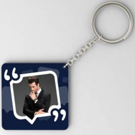 Photo Square Shaped Key chain