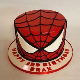 Glorious Spiderman Cake