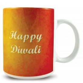 Red Diwali Mug