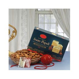 Soan Papdi 250gms With Almonds 250gms