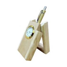 wooden pen stand