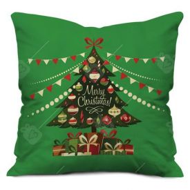 Christmas tree cushion