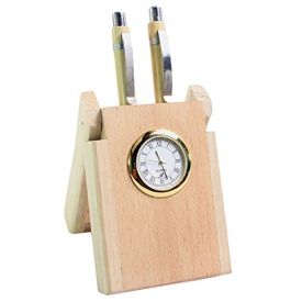 Clock N Pen Stand