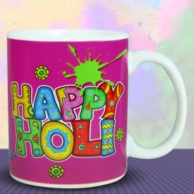 Holi Special White Mug