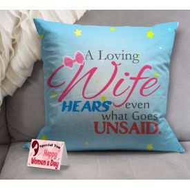 Woman's day cushion