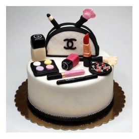 Glam woman day fondant cake 2 kg