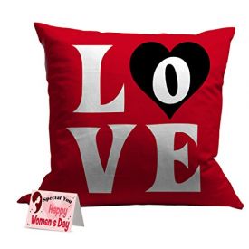 Women's day special love cushion