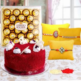 Red Velvet, Rocher With Rakhi