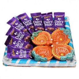 Chocolates With Diyas