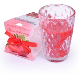 Designer Fragrance Candle In Glass