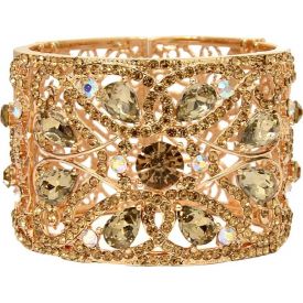 Crystal Bracelet Gold plated