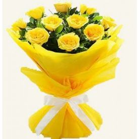 Yellow Roses Arrangement