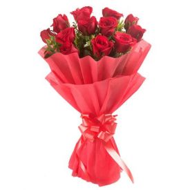 Red roses Bunch