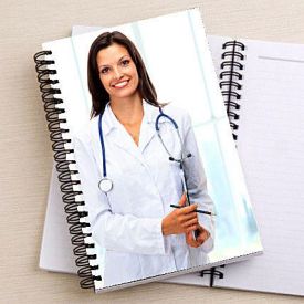 Doctor's Spiral note book
