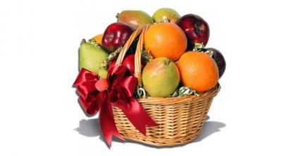 Mixed fruit basket