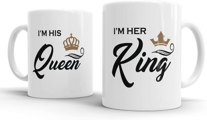 King Queen Mugs