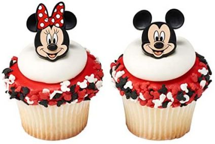 Cute mickey mouse cup cake