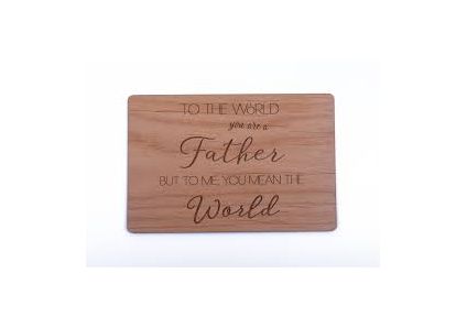 Father's Day Personalized Plaque