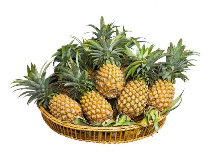 Basket of Pine apple