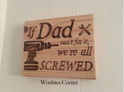 Custom message Plaque