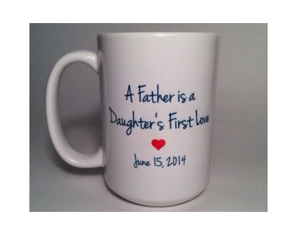 Custom message white mug