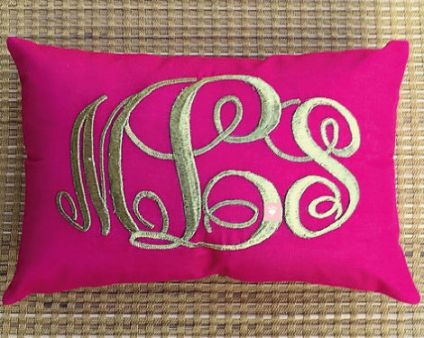 Monogram Pillow CHRISTMAS SALE Kids