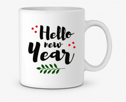 hello new year coffee mug