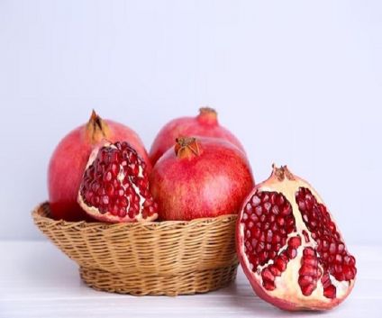 Basket of Pomegranates